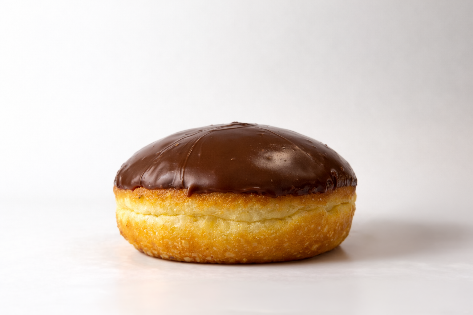 Boston Cream Filled Donut