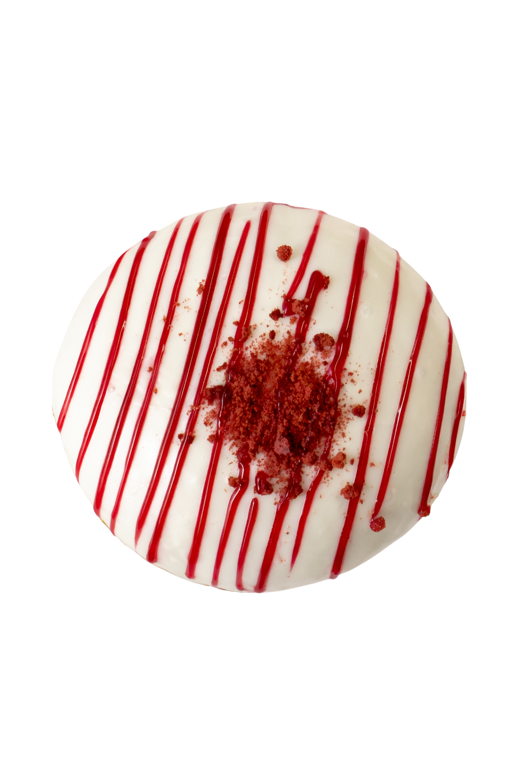 Red Velvet Filled Donut