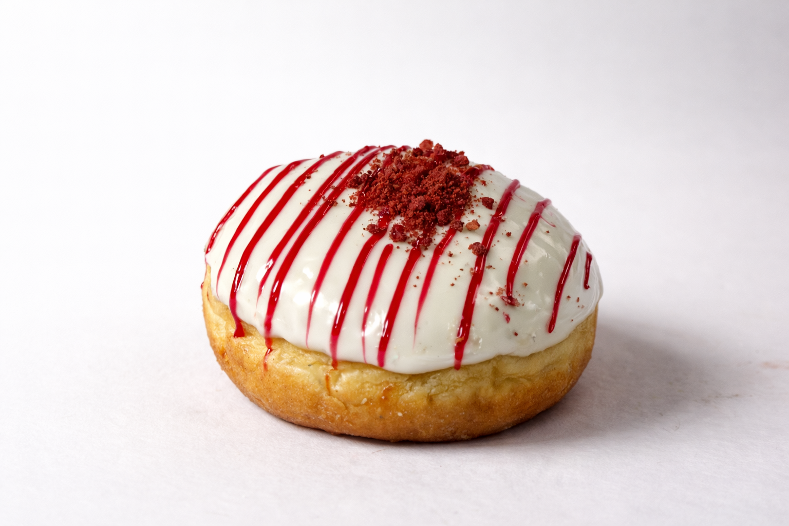 Red Velvet Filled Donut