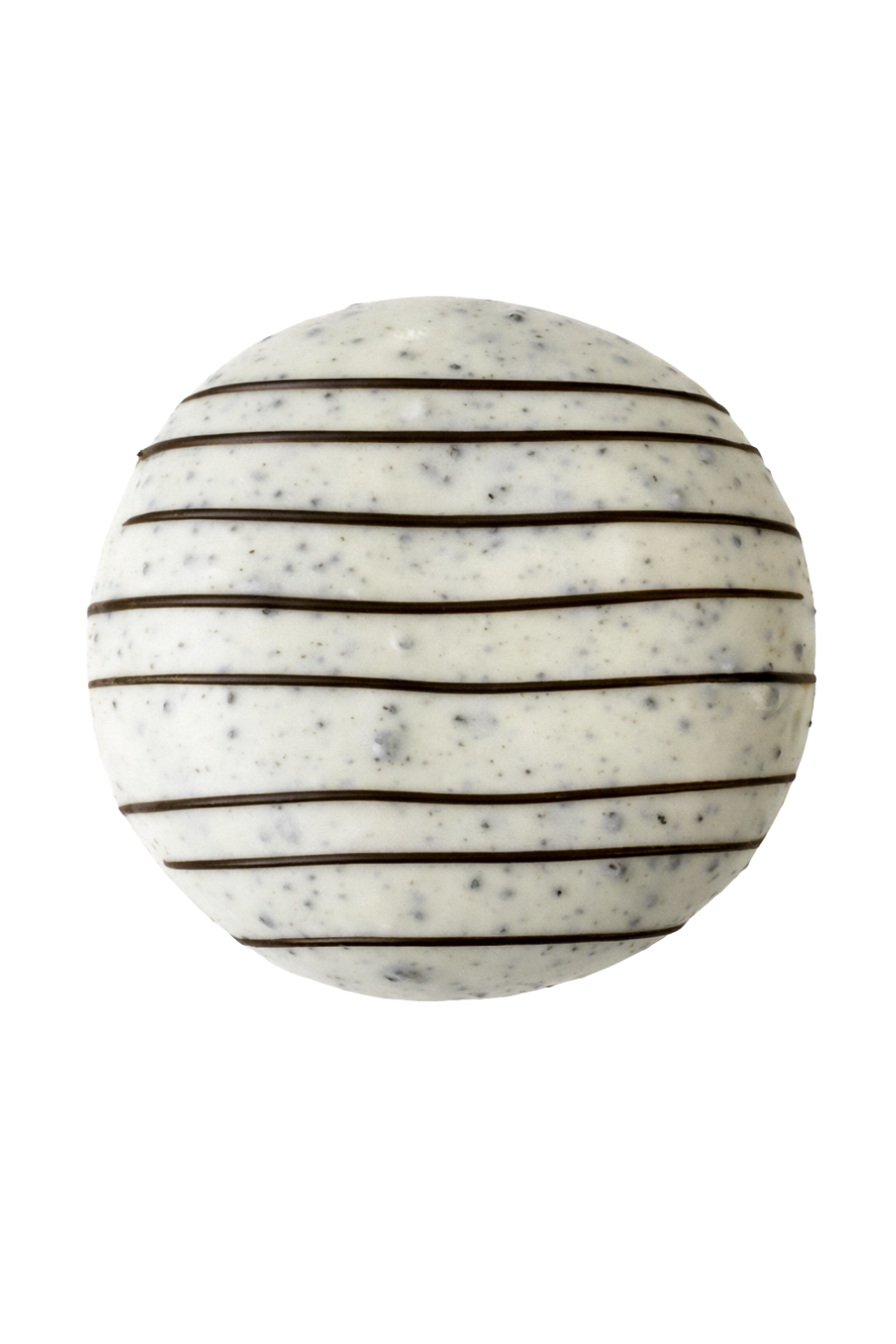 White Choco Cookies "N" Cream Filled Donut